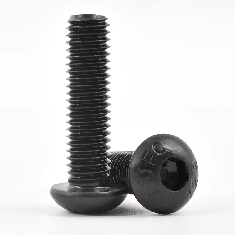 Miksi valita Black Oxide Hex Socket -painikepääruuvit projekteihisi?